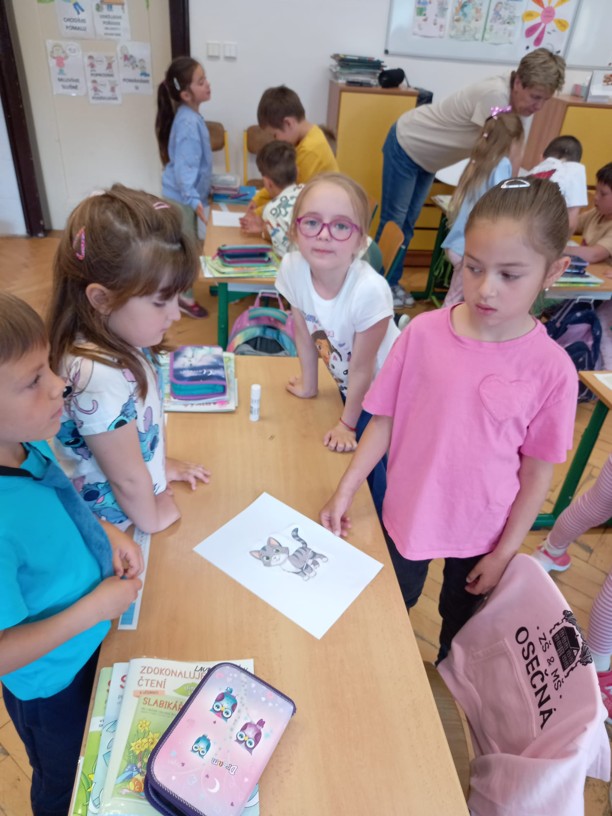 Předškoláci ve škole - fotografie 3
