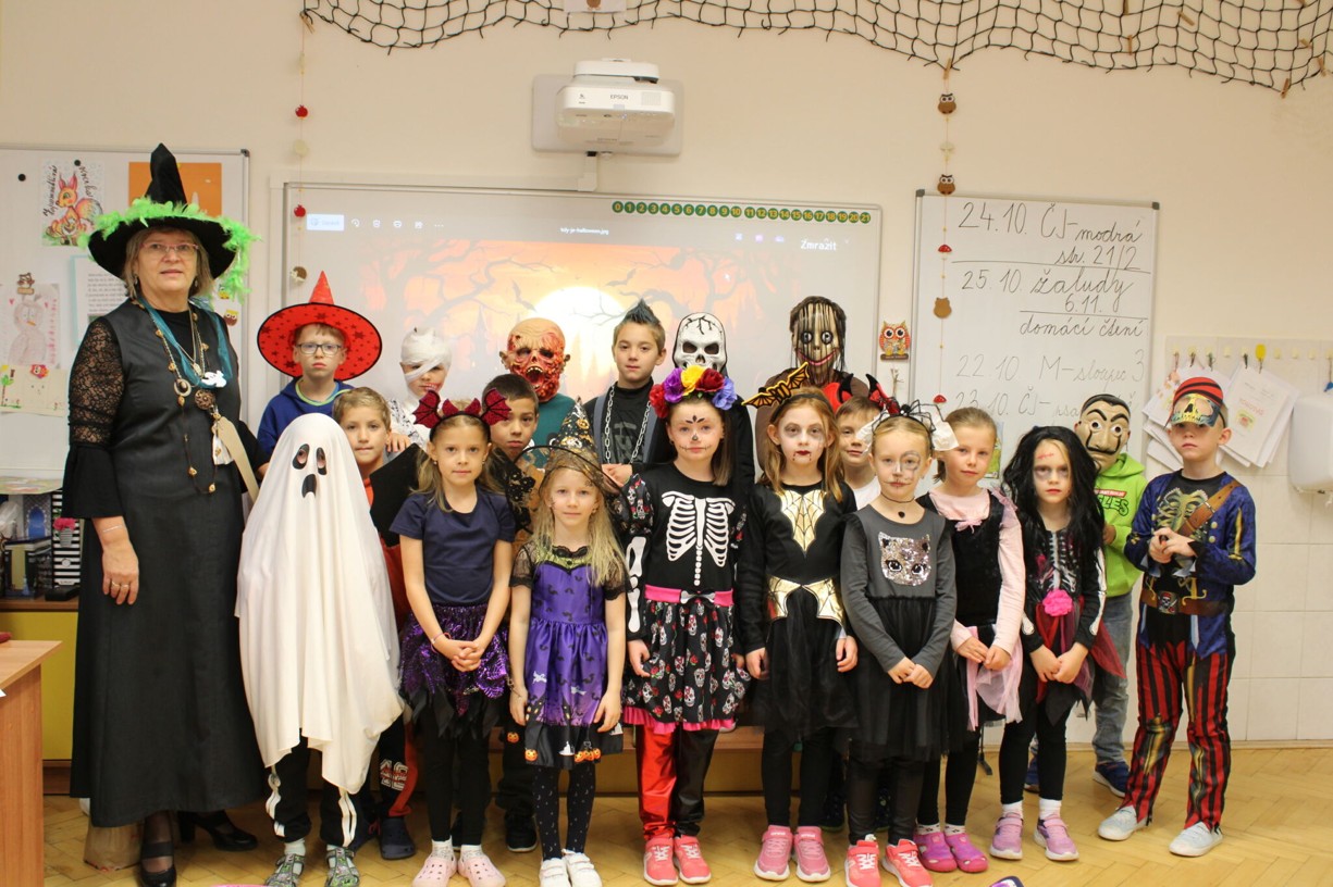 Halloween ve škole - fotografie 2