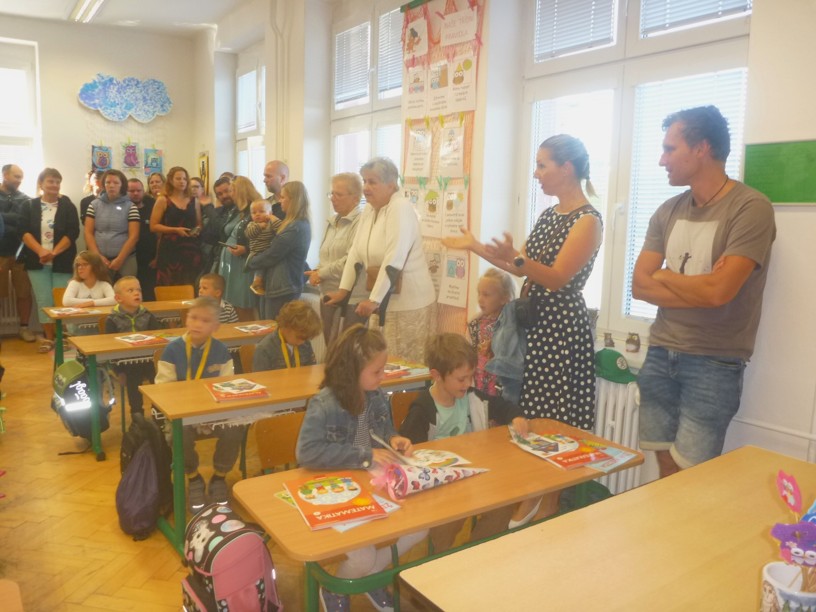 Slavnostní přivítání žáků  1. třídy - fotografie 3