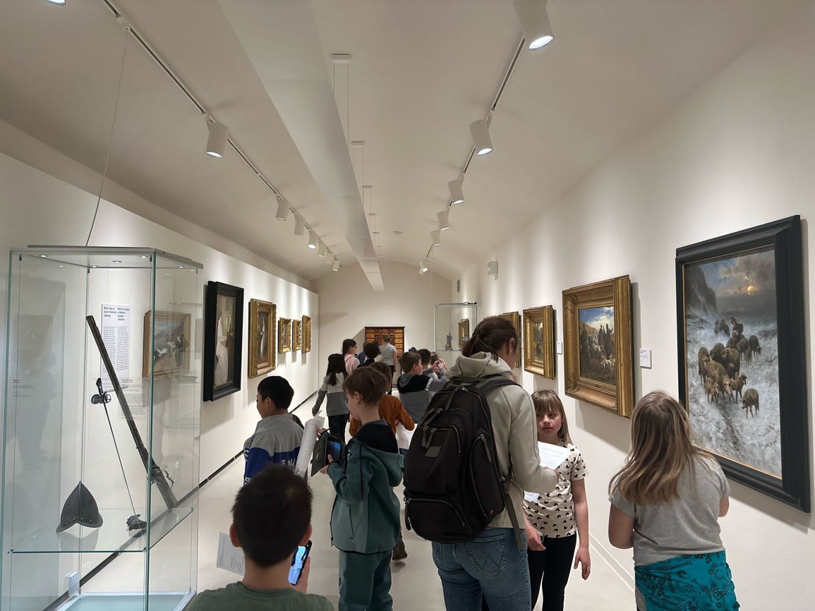 Návštěva oblastní galerie  Liberec - fotografie 13