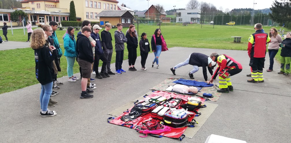 Czech SAR Team ve škole - fotografie 3
