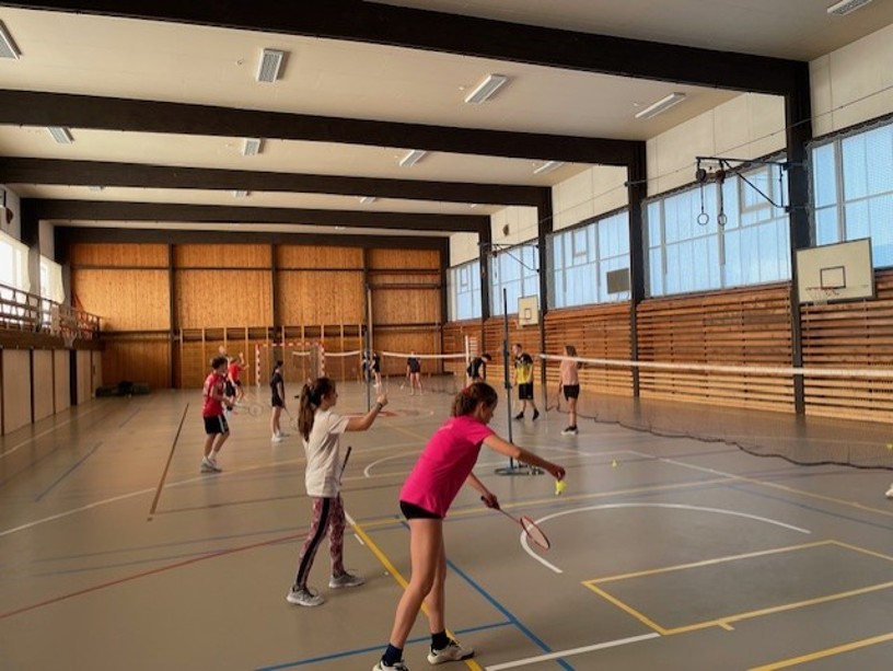 Školní badmintonový turnaj - fotografie 3