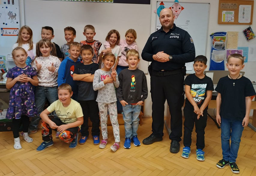 Přednáška příslušníka Policie ČR - fotografie 2
