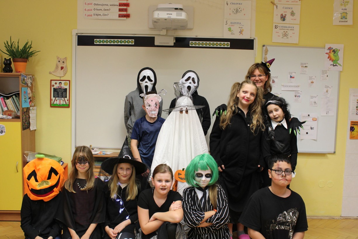 Halloween ve škole - fotografie 5